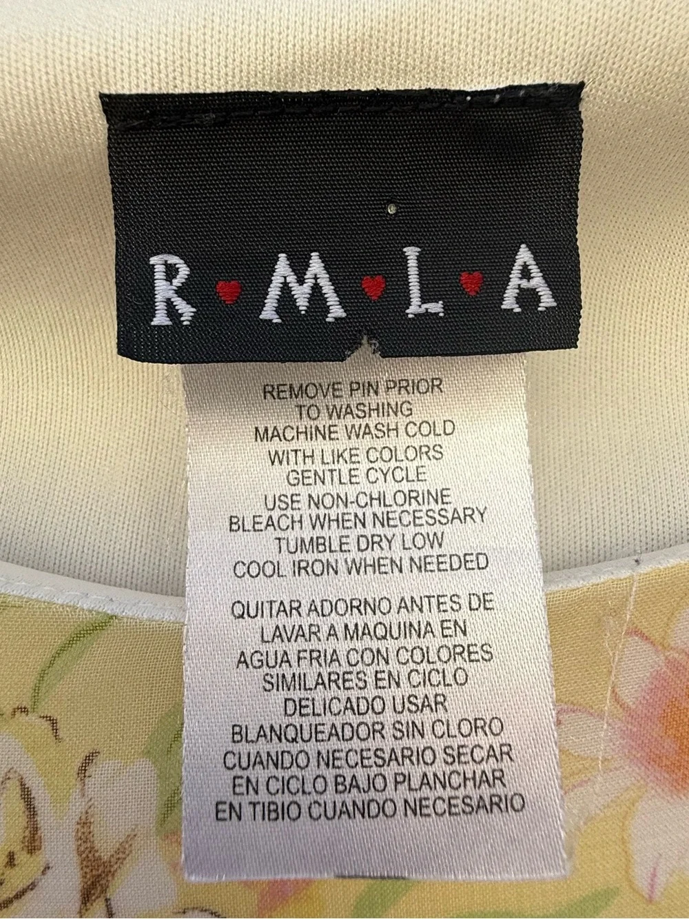 Y2K RMLA Chiffon Floral Tiered Ruffle Cottagecore Dress Sz 16 (XL) Youth